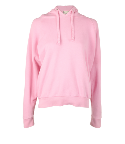 Gucci Garden Oversized Hoodie, &pound;175, Clothing, Pink, Cotton, Front view