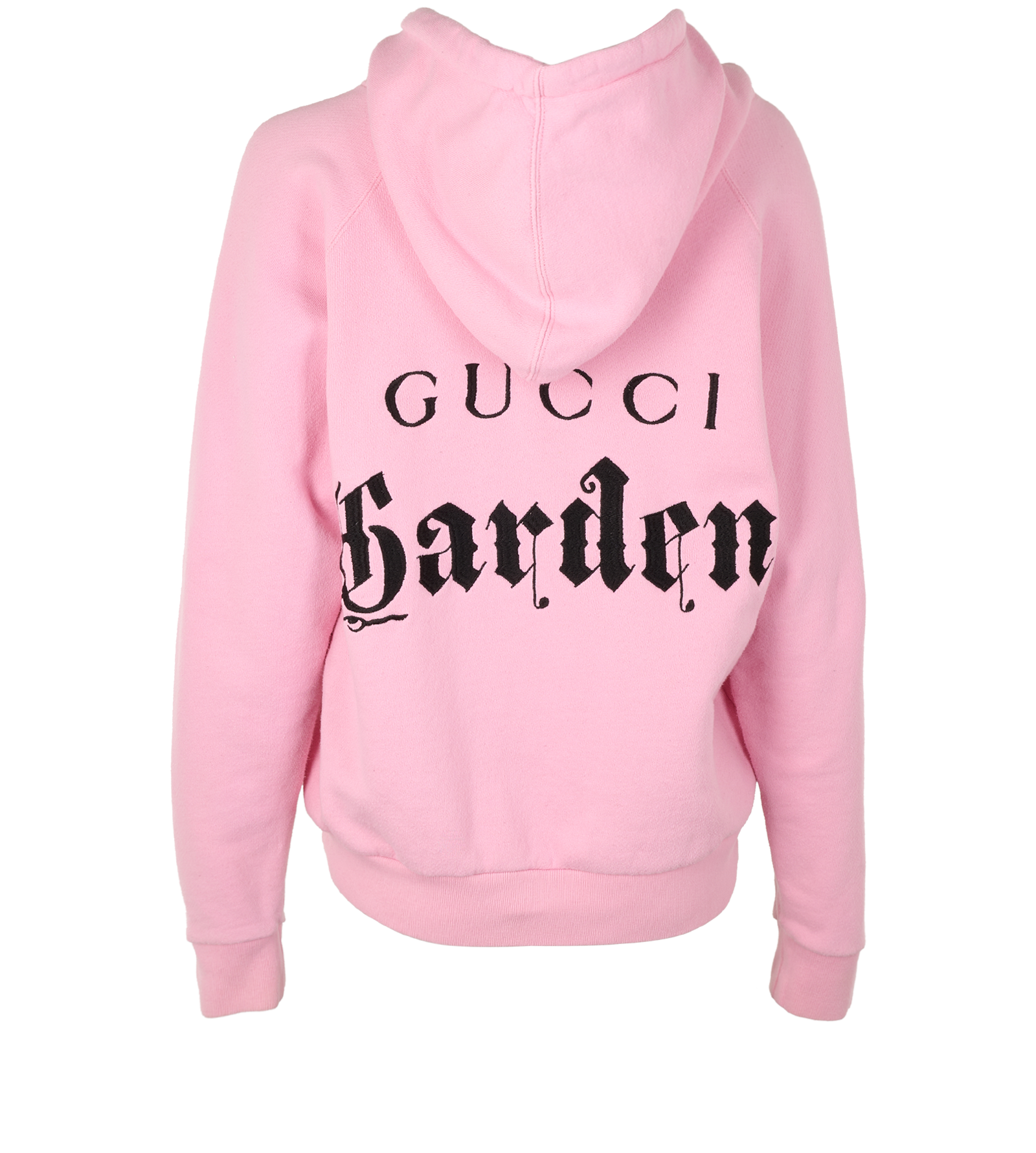 Gucci Garden Oversized Hoodie, &pound;175, Clothing, Pink, Cotton, Back view