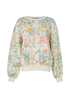 Gucci Floral Tenis sweatshirt, front view
