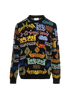Gucci Metal Mix Logo Printed Sweater, front view