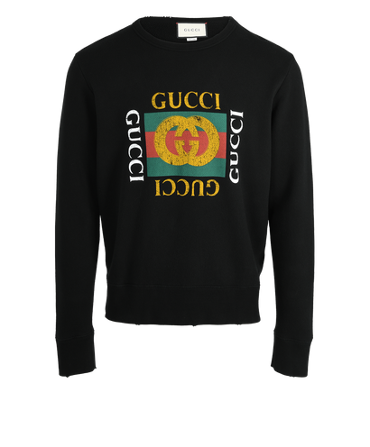 Gucci GG Distressed Sweatshirt, front view