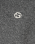 Gucci Interlocking G Knit Jumper, &pound;195, Clothing, Grey, Cashmere/Wool, Other view