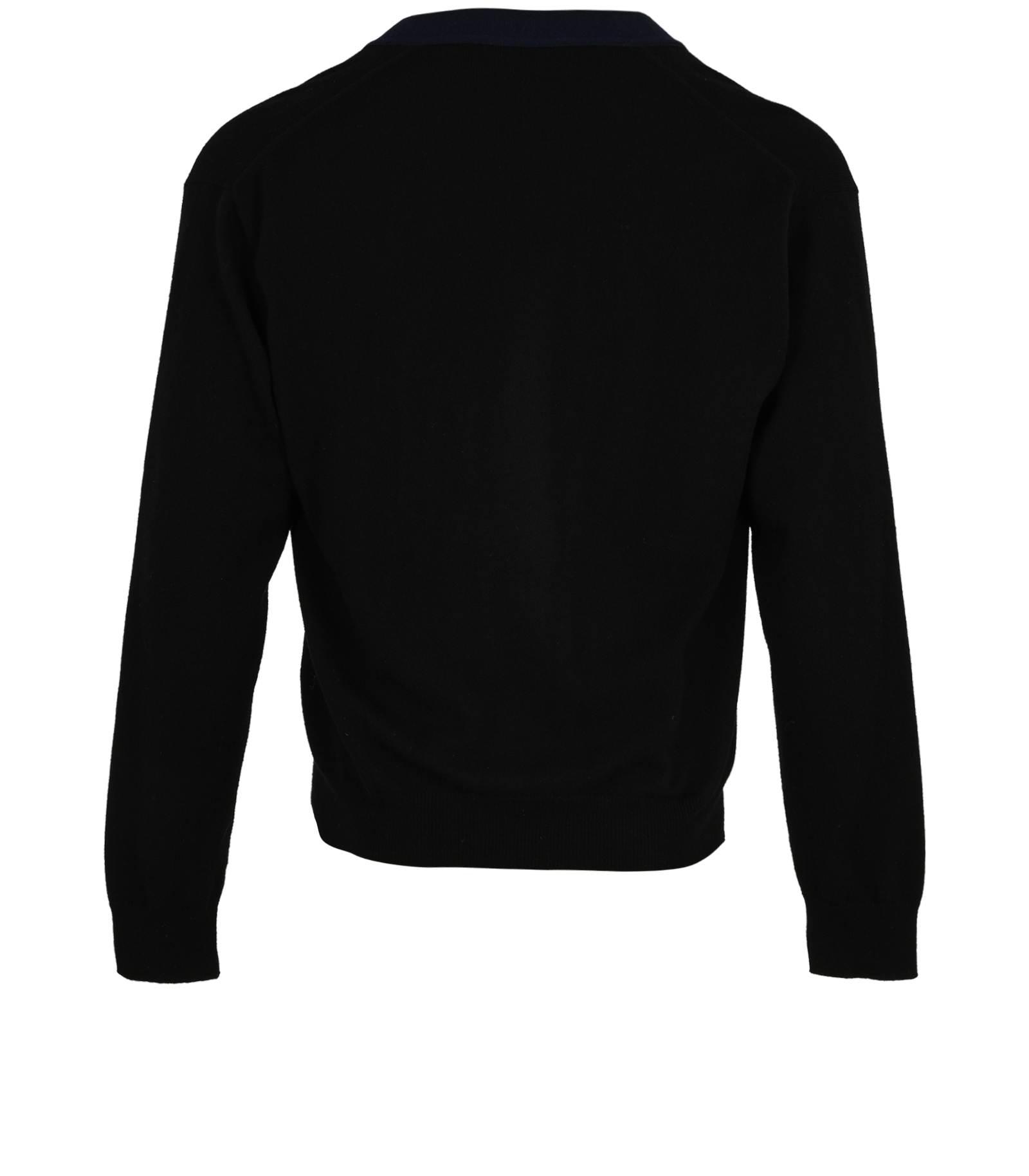 Gucci Crest V Neck Cardigan, &pound;220, Clothing, Black, Cashmere, Back view