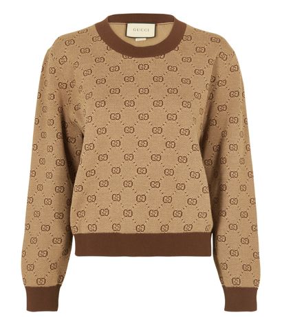 Gucci GG Crew Neck Jumper, front view