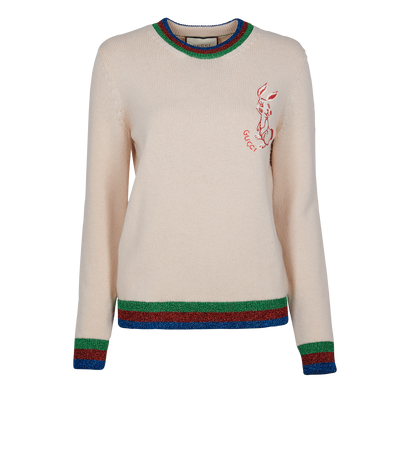 Gucci Rabbit Jumper, front view