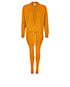 Hermes Mustard Long Cardigan, other view