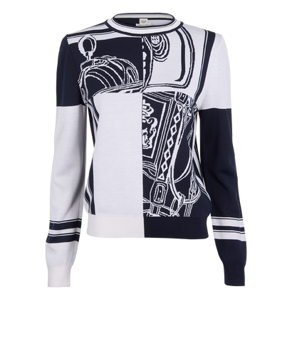 Hermes En Desordre Finesse Jumper, front view