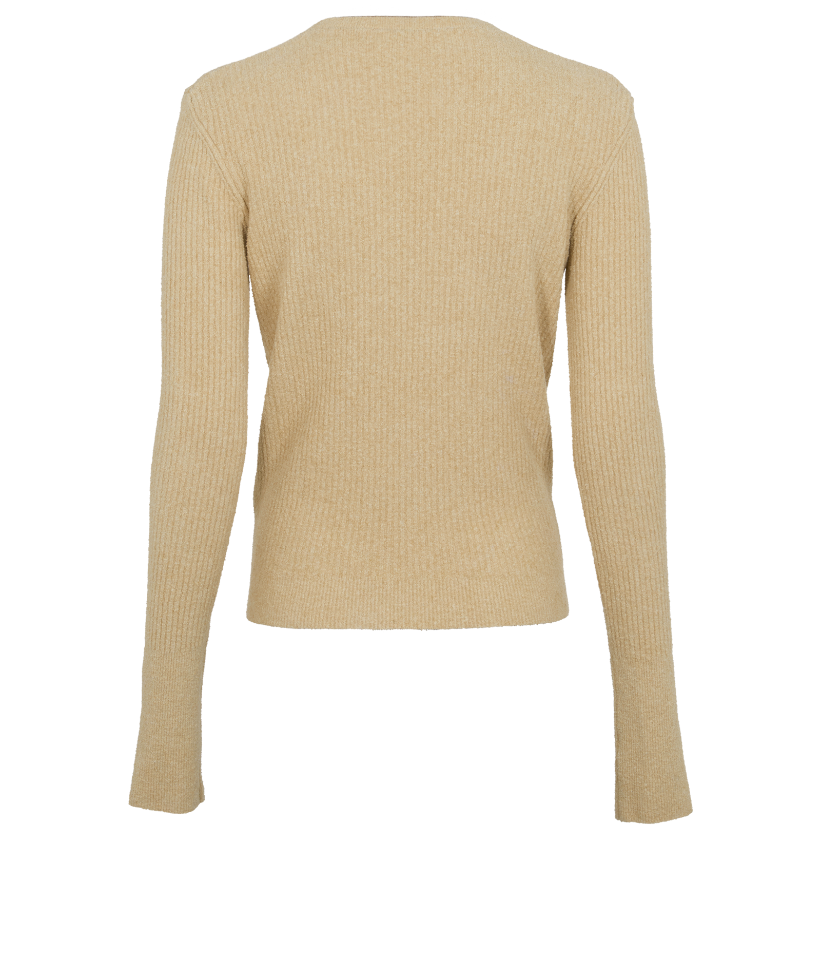 Jacquemus Wrap Top, &pound;110, Clothing, Beige, Cotton, Back view