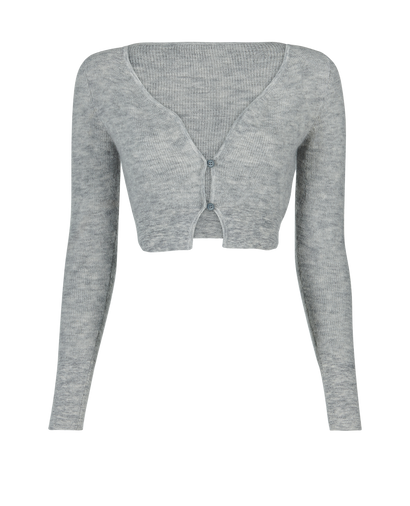 Jacquemus Cropped Cardigan, front view