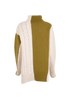 Joseph Chunky Roll Neck Jumper, &pound;120, Clothing, Cream/Khaki, Wool, Back view