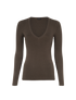 Joseph V Neck Jumper, front view