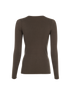 Joseph V Neck Jumper, back view