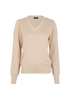 Joseph Lurex V-Neck Jumper, front view