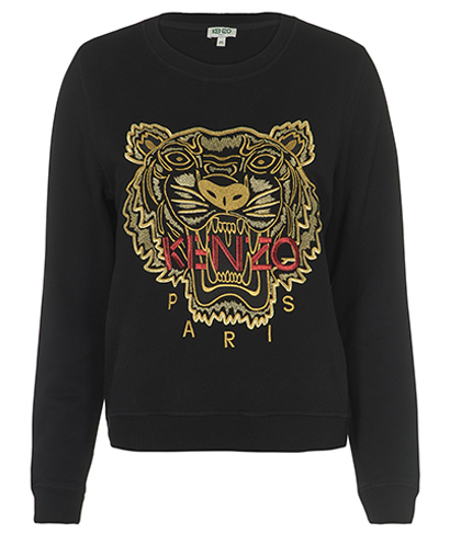 Kenzo Tiger Embroidery Sweatshirt, front view
