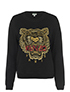 Kenzo Tiger Embroidery Sweatshirt, front view