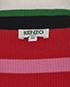 Kenzo Striped Ribbed Turtleneck Sweater, other view