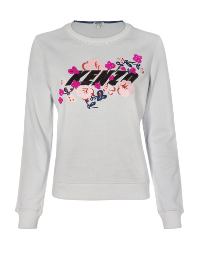Kenzo Blossom Embroidered Sweatshirt, front view