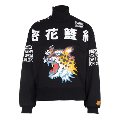 Kenzo Tiger High Neck Sweatshirt, front view