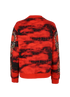 Kenzo Embroidered Eyes Jumper, £70, Clothing, Red, Cotton, Back view
