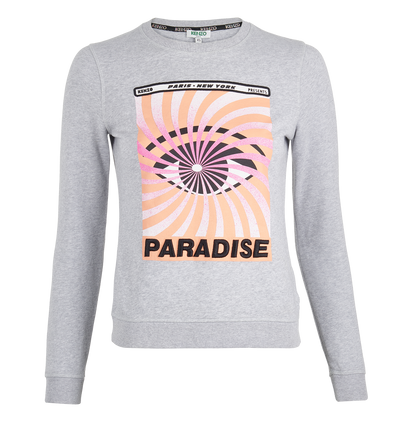 Kenzo Paradise Print Sweatshirt, front view