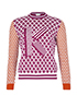 Kenzo Fairisle K Sweater, front view