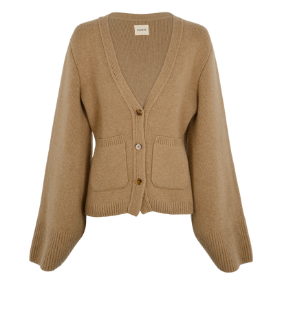 Khaite Scarlet Cardigan, front view