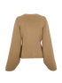 Khaite Scarlet Cardigan, back view