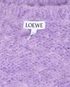 Loewe Bubble Cropped Jumper, £395, Clothing, Purple, Acrylic Plastic/Alpaca Wool, Other view