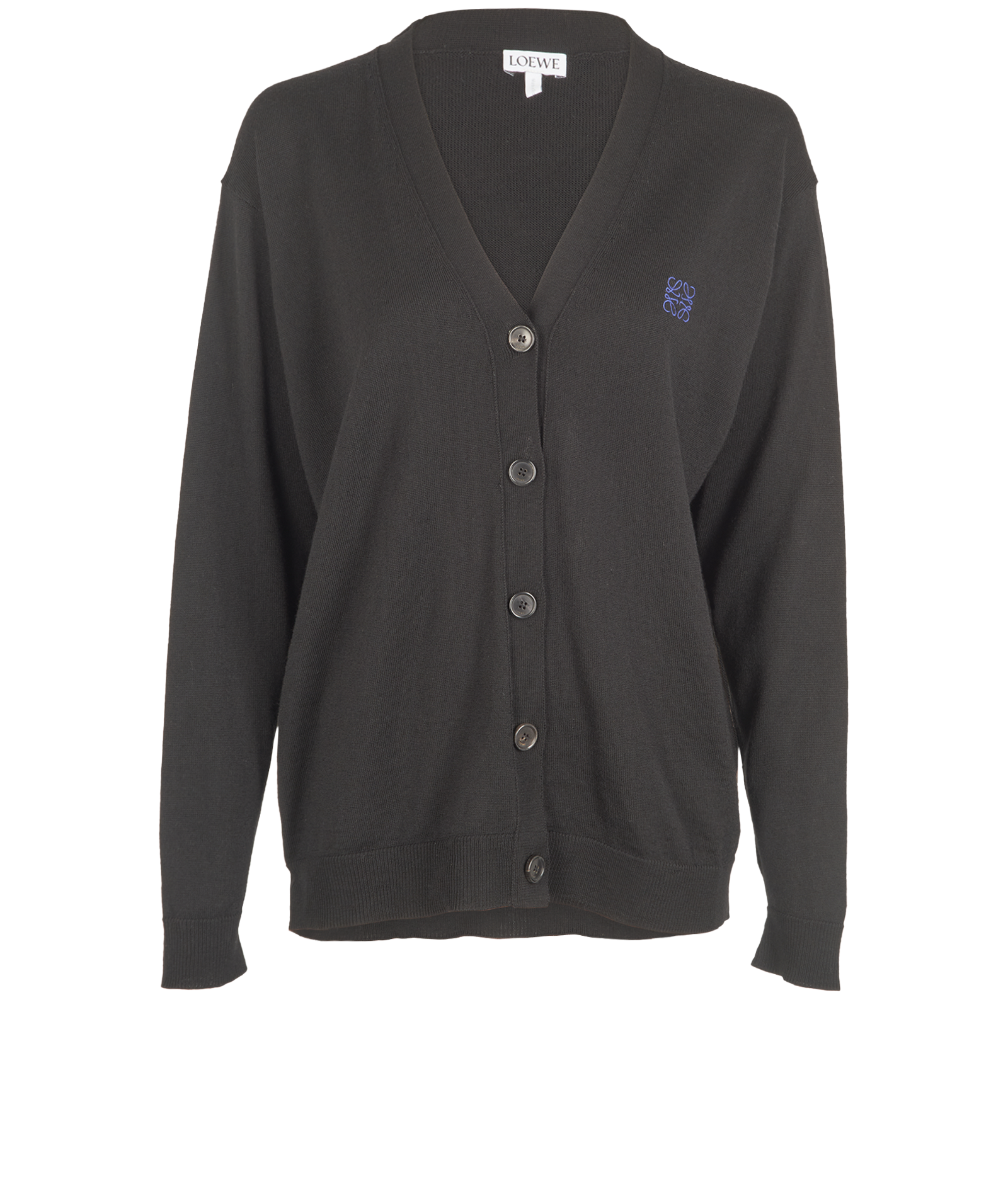 【新品】LOEWE ANAGRAM EMBROIDERY CARDIGAN Pre-loved Loewe Embroidered Anagram Cardigan - £220