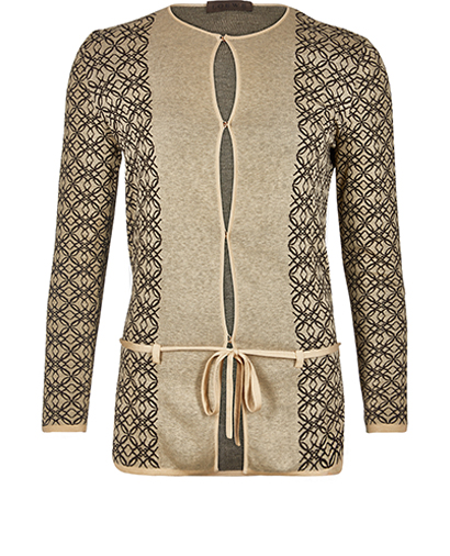 Loewe Button Belted Cardigan, front view