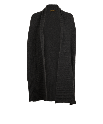 Loro Piana Sleeveless Long Cardigan, &pound;365, Clothing, Grey, Cashmere, Front view