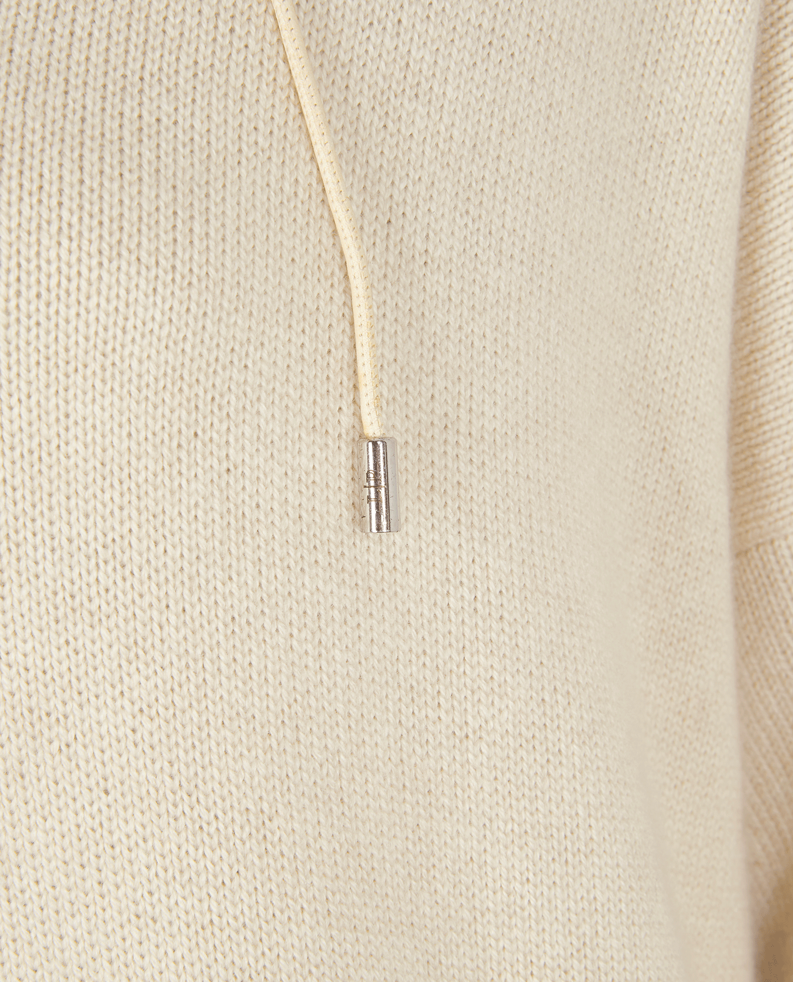 Loro Piana Hoodie Jumper, &pound;250, Clothing, Cream, Cashmere, Other view