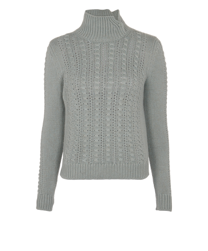 Loro Piana Cable Knit Jumper, front view