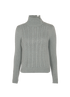 Loro Piana Cable Knit Jumper, front view
