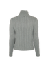 Loro Piana Cable Knit Jumper, back view