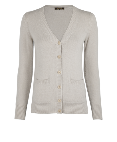 Loro Piana Knitted Cardigan With Pockets, front view