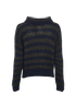Loro Piana Striped Jumper, back view