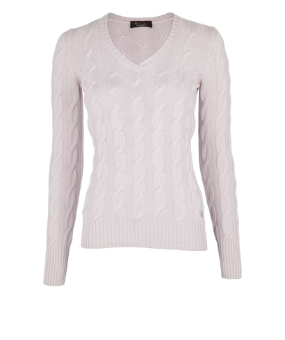 Loro Piana V Neck Jumper, front view