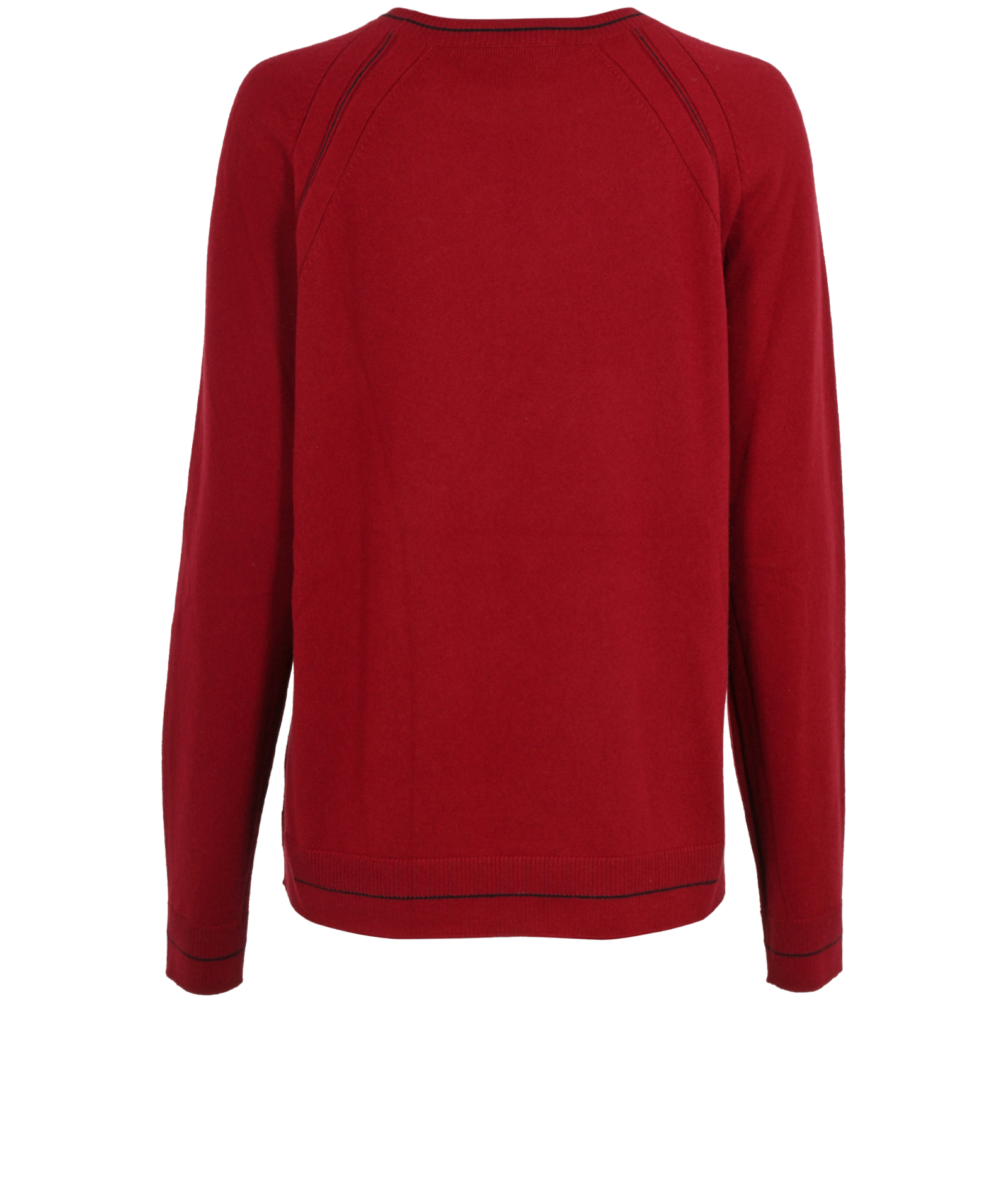 Loro Piana Jumper, &pound;250, Clothing, Black/Red, Cashmere, Back view