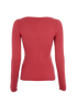 Loro Piana V Neck Button-Up Jumper, back view