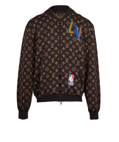 Louis Vuitton NBA Zip Up Cardigan, front view