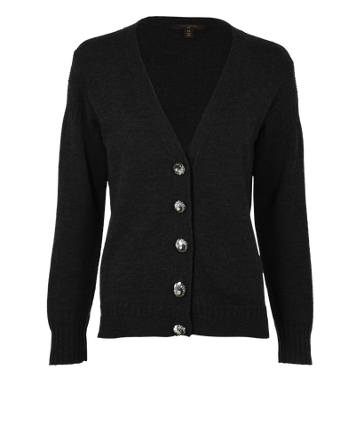 Louis Vuitton Embellished Button Cardigan, front view