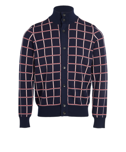 Louis Vuitton Check Cardigan, front view