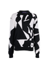 Louis Vuitton Abstract Jumper, &pound;375, Clothing, Black/White, Wool, Front view