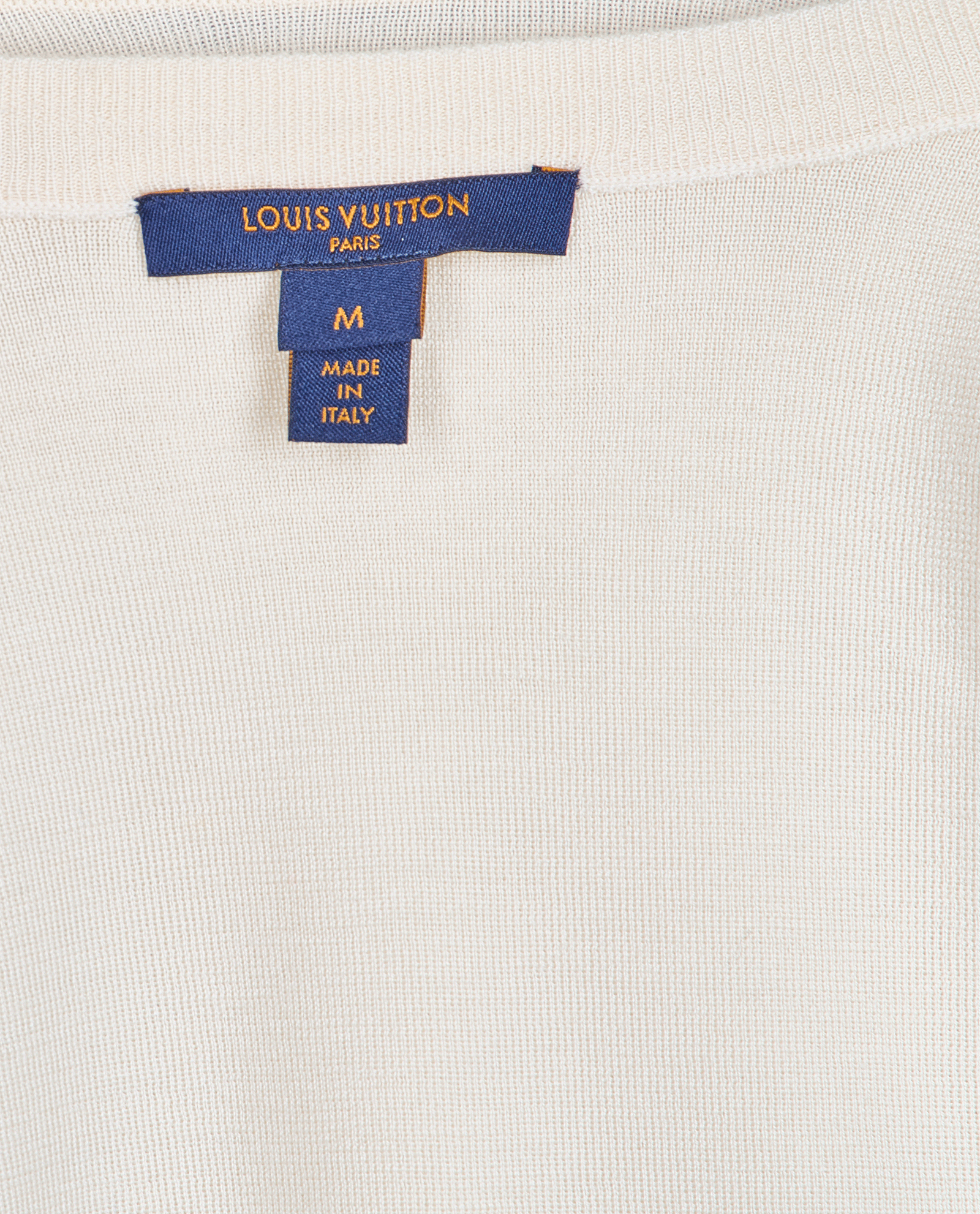 Louis Vuitton Zip Shoulder Sweater, &pound;250, Clothing, Cream, Cashmere, Other view