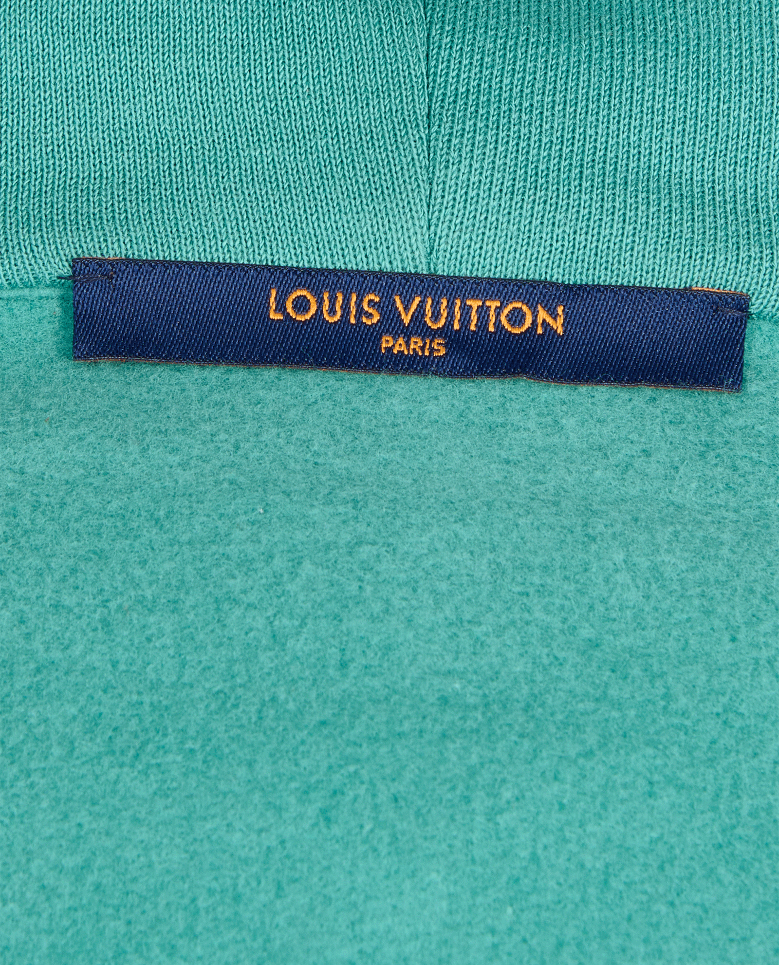 Louis Vuitton Embroidered Signature Hoodie, &pound;350, Clothing, Green, Cotton, Other view