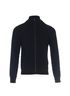 Louis Vuitton Damier Zipped Cardigan, &pound;695, Clothing, Navy, Wool, Front view