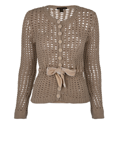 Louis Vuitton Open Knit Cardigan, front view