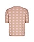 Marni Short Sleeve Check Cardigan, back view