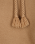 Max Mara Rienza Knitted Hoodie, &pound;175, Clothing, Brown, Wool, Other view